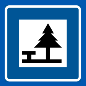 Rastplatsskylt